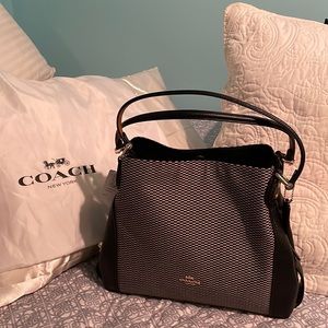 👜 NWT BEAUTIFUL COACH Legacy Jacquard Handbag